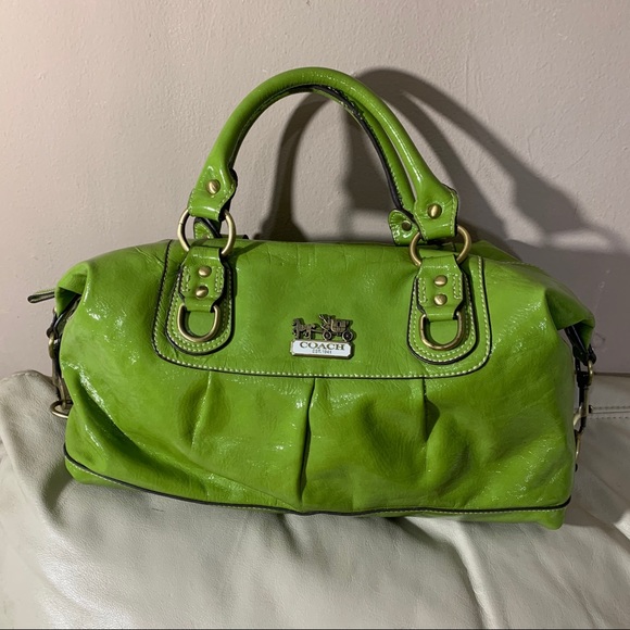 Coach 1941 Womens Handbag Purse Green Purse Bag - Picture 7 of 11